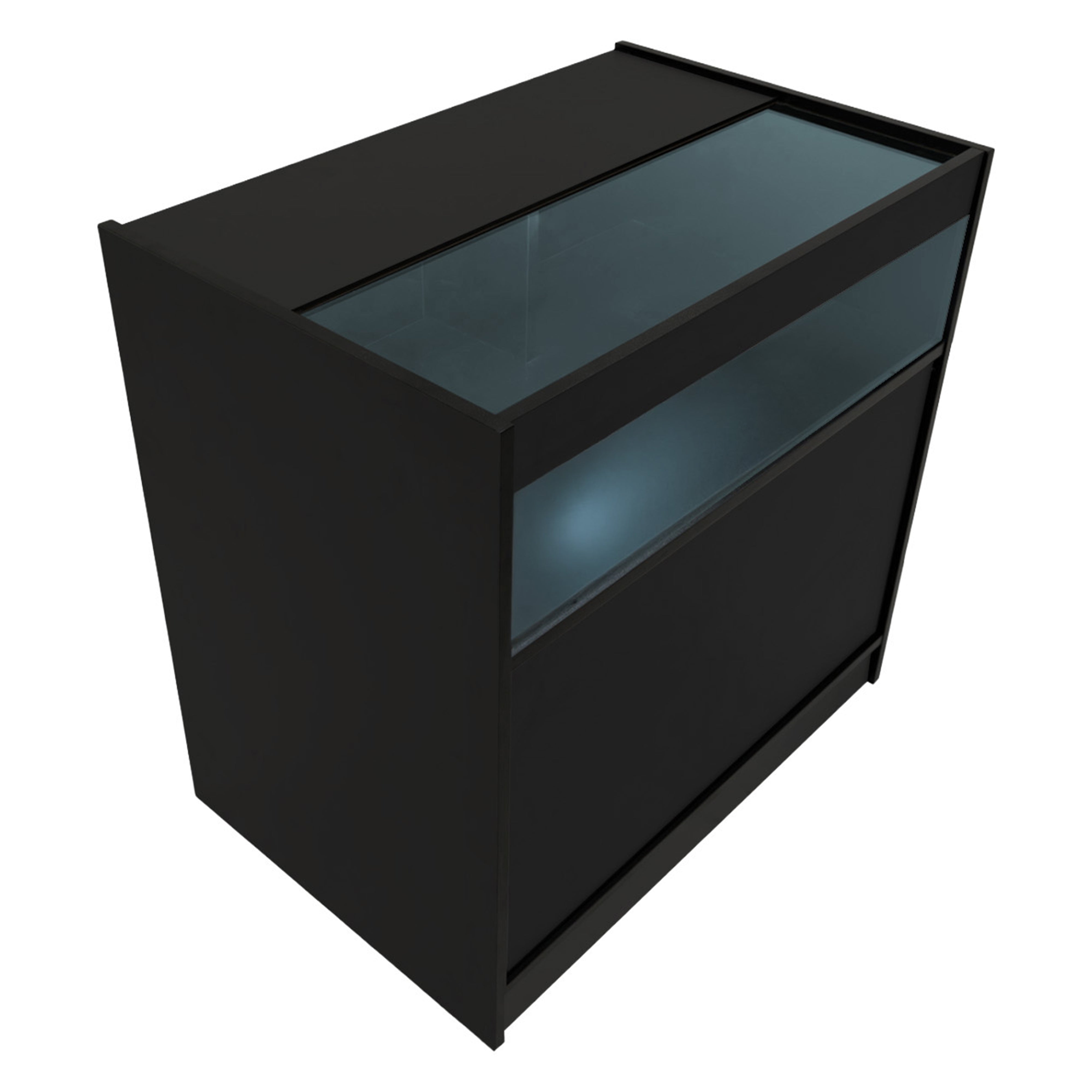 Q-Rax Demeter K900 B900 LM60 bancone negozio nero LED