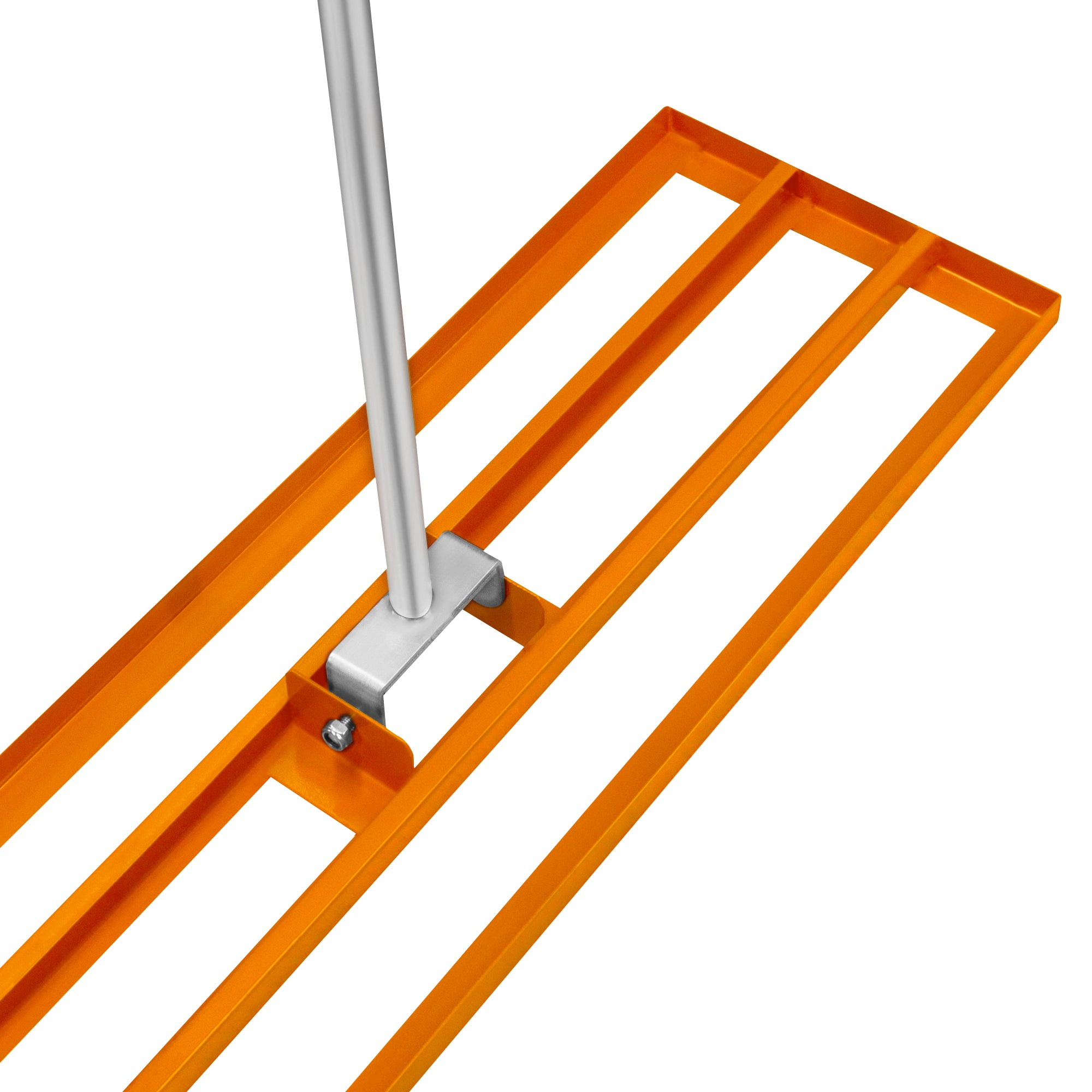 Q-Rax Set Arieggiatore Livellatore Prato 100cm Arancione