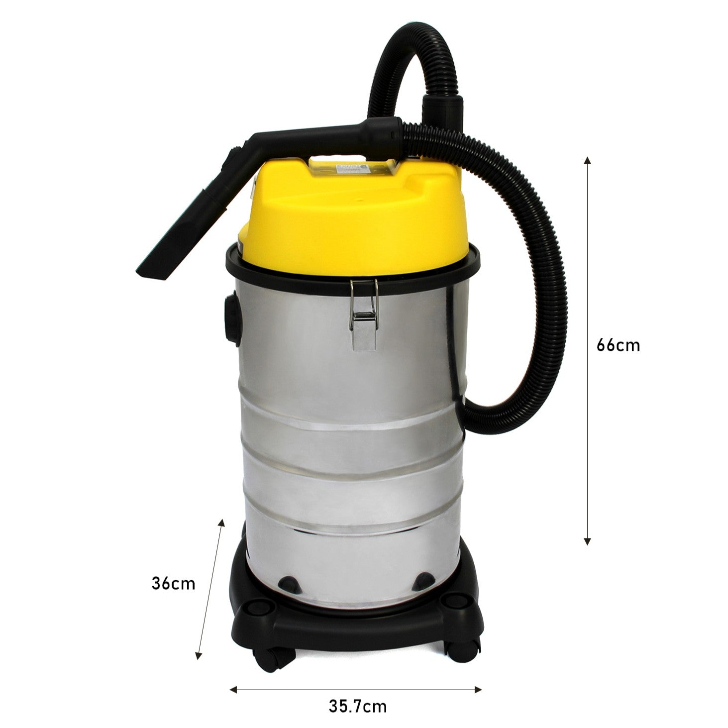 Q-Rax Aspiratore Grondaie 30L 7,2m con Camera 4K