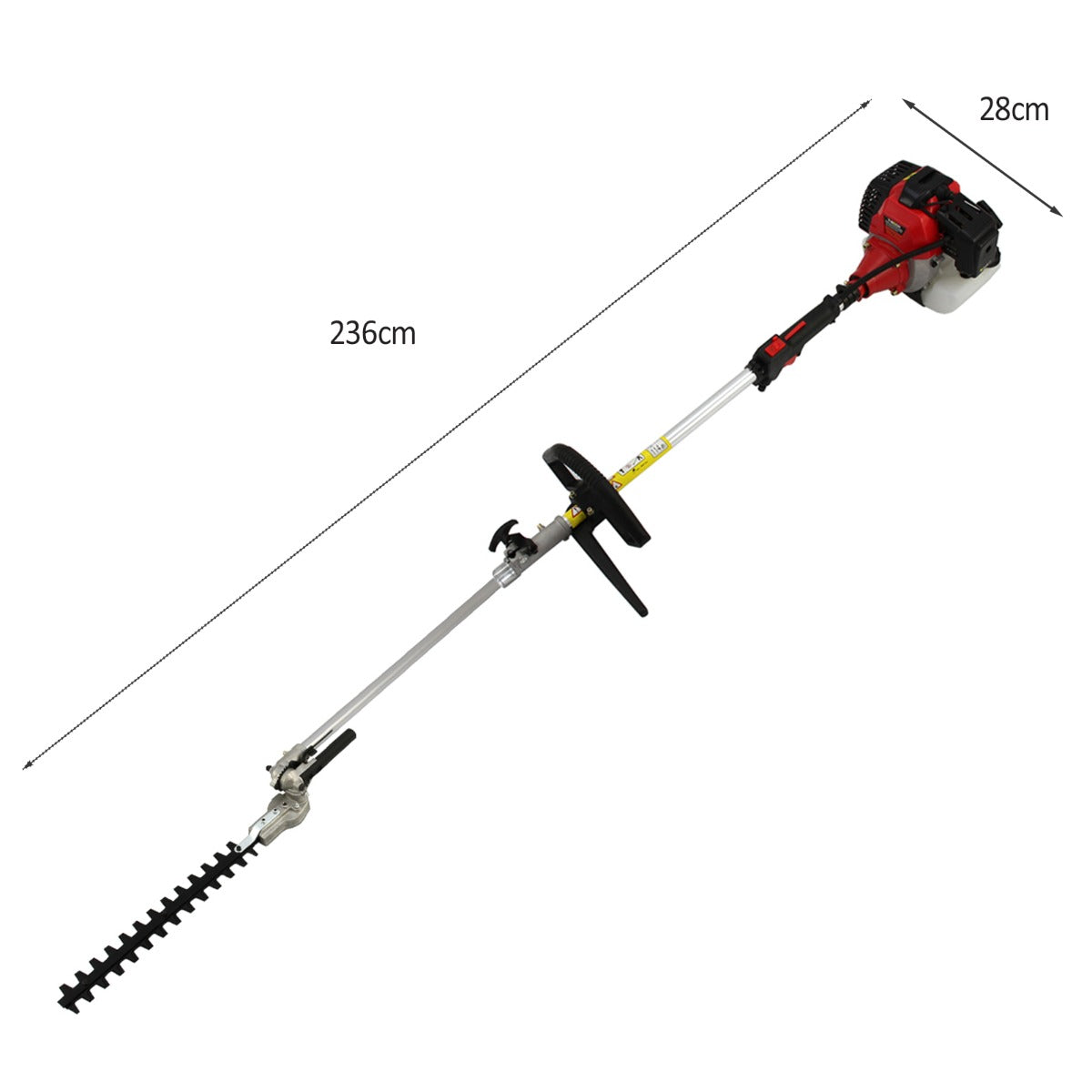 Q-Rax Decespugliatore 5 in 1 Benzina 52cc Multiuso da Giardino