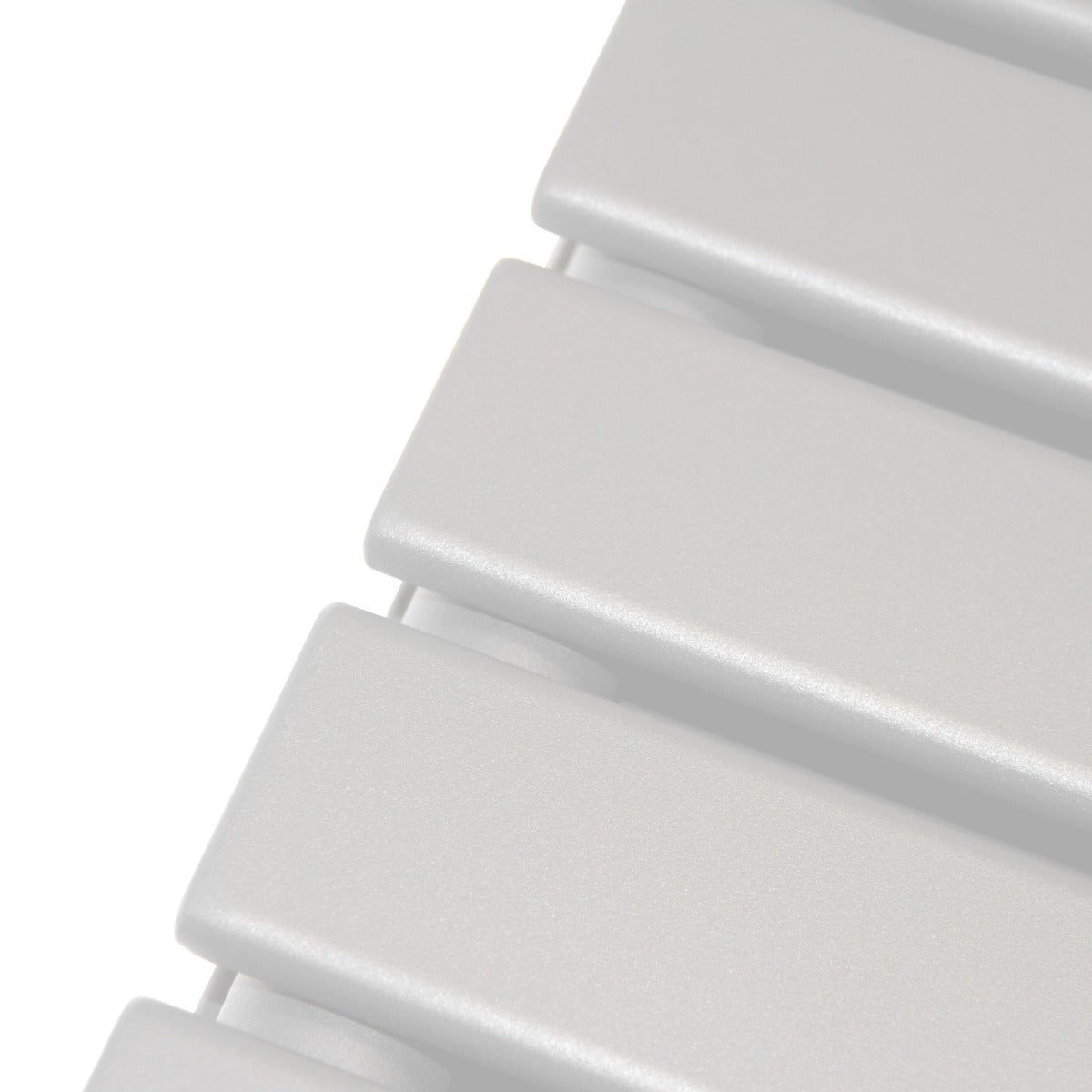 Q-Rax Radiatore Piatti Bianco Lucido 60x119 cm Acciaio