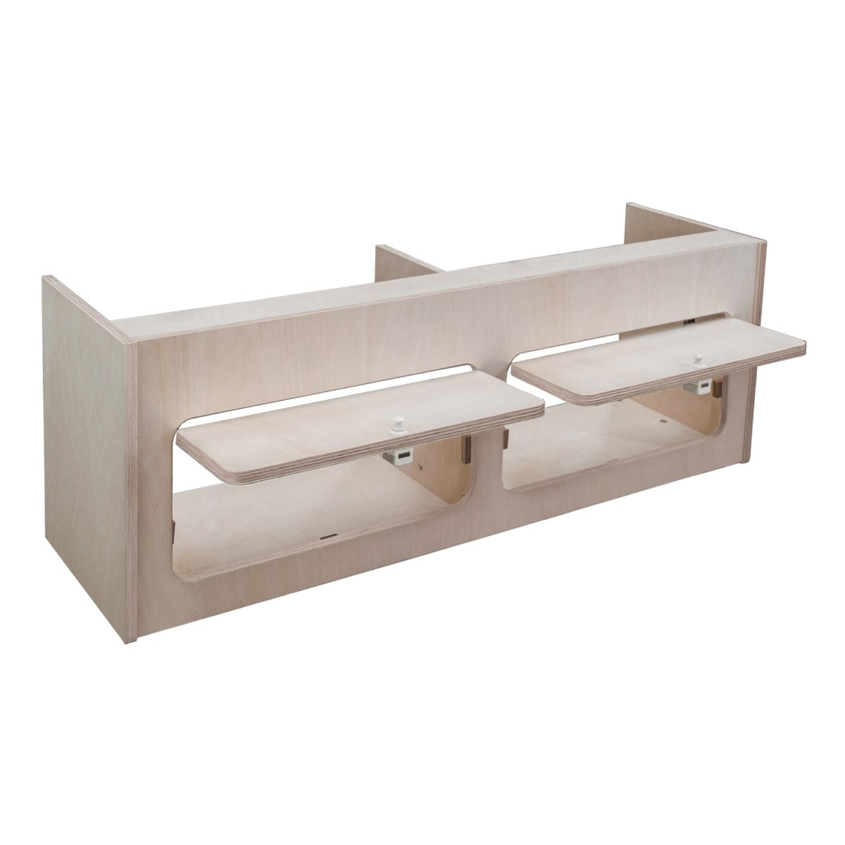 Q-Rax Armadio Pensile Camper Compensato 80x25x25cm 2 Ante