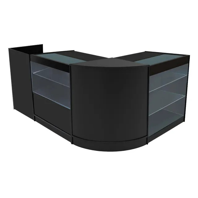 Q-Rax Vega K900 C900 TB60 CM60 Bancone Negozio LED Nero