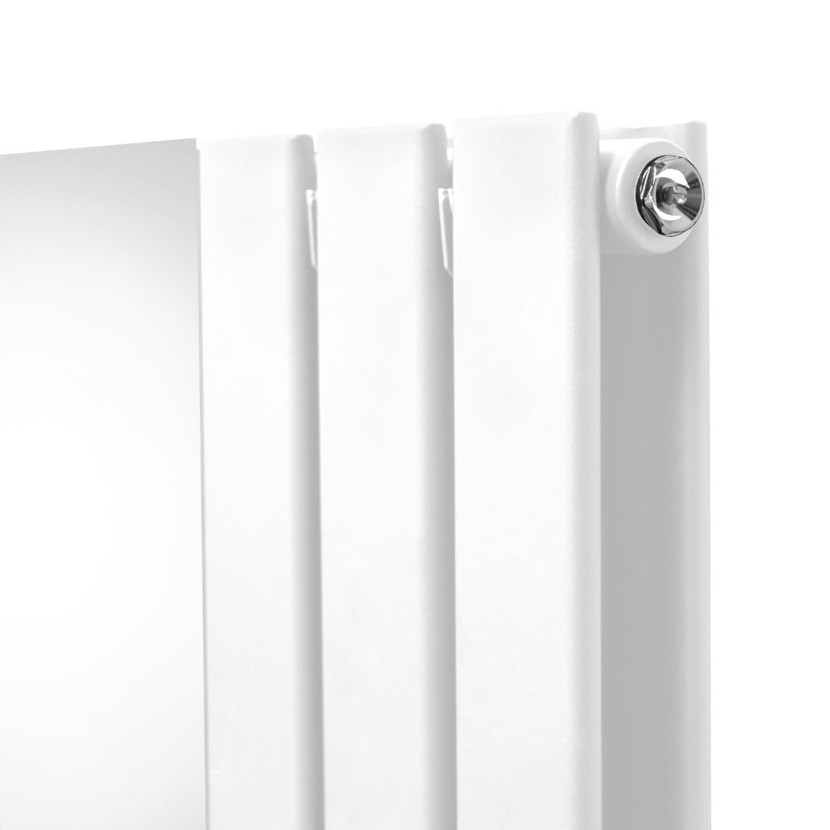 Q-Rax Radiatore Pannello Piatto Specchio 1800x425 Bianco