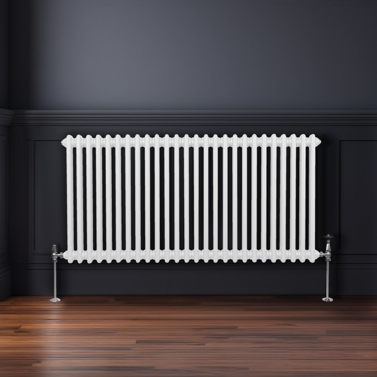 Q-Rax Radiatori Tradizionali 600x1192 Termosifone Bianco 2 Colonne