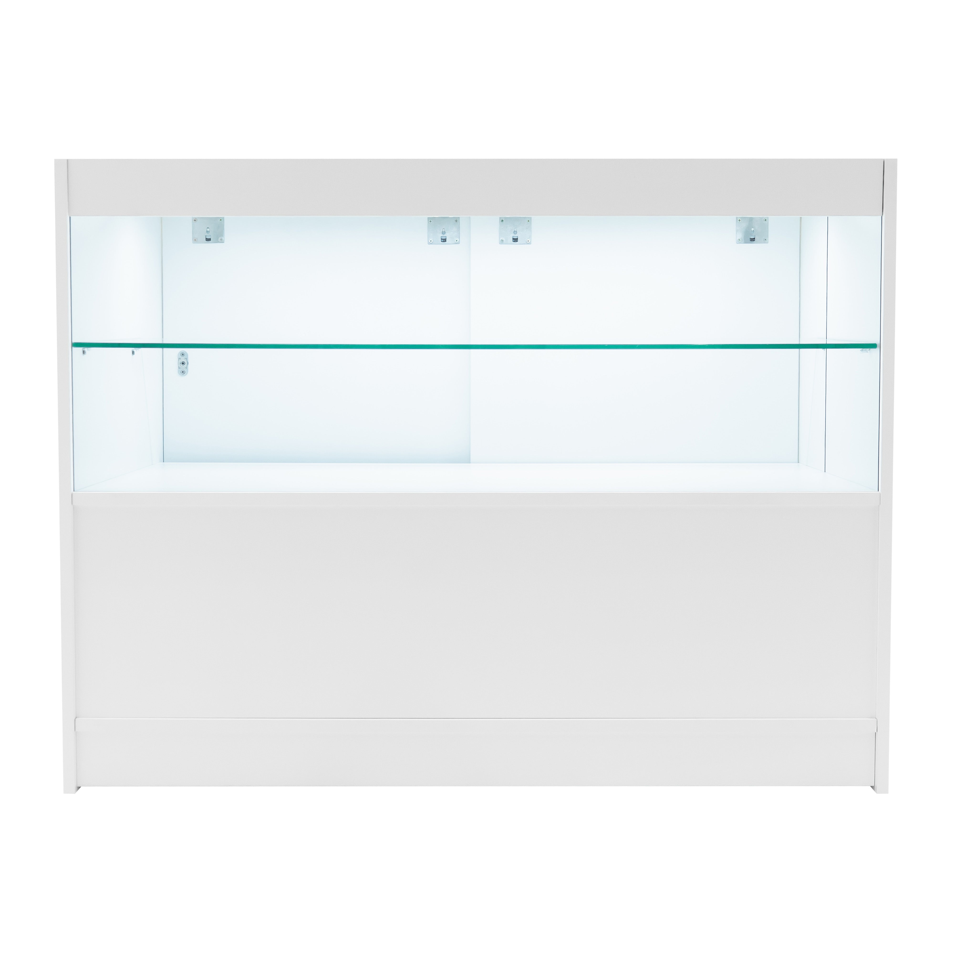 Q-Rax Banconi Negozio Set Phoenix LED Bianco CM60 TB60 C1200