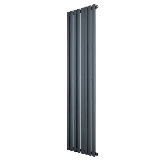 Q-Rax Radiatore verticale ovale 1800x480 antracite 4325BTU