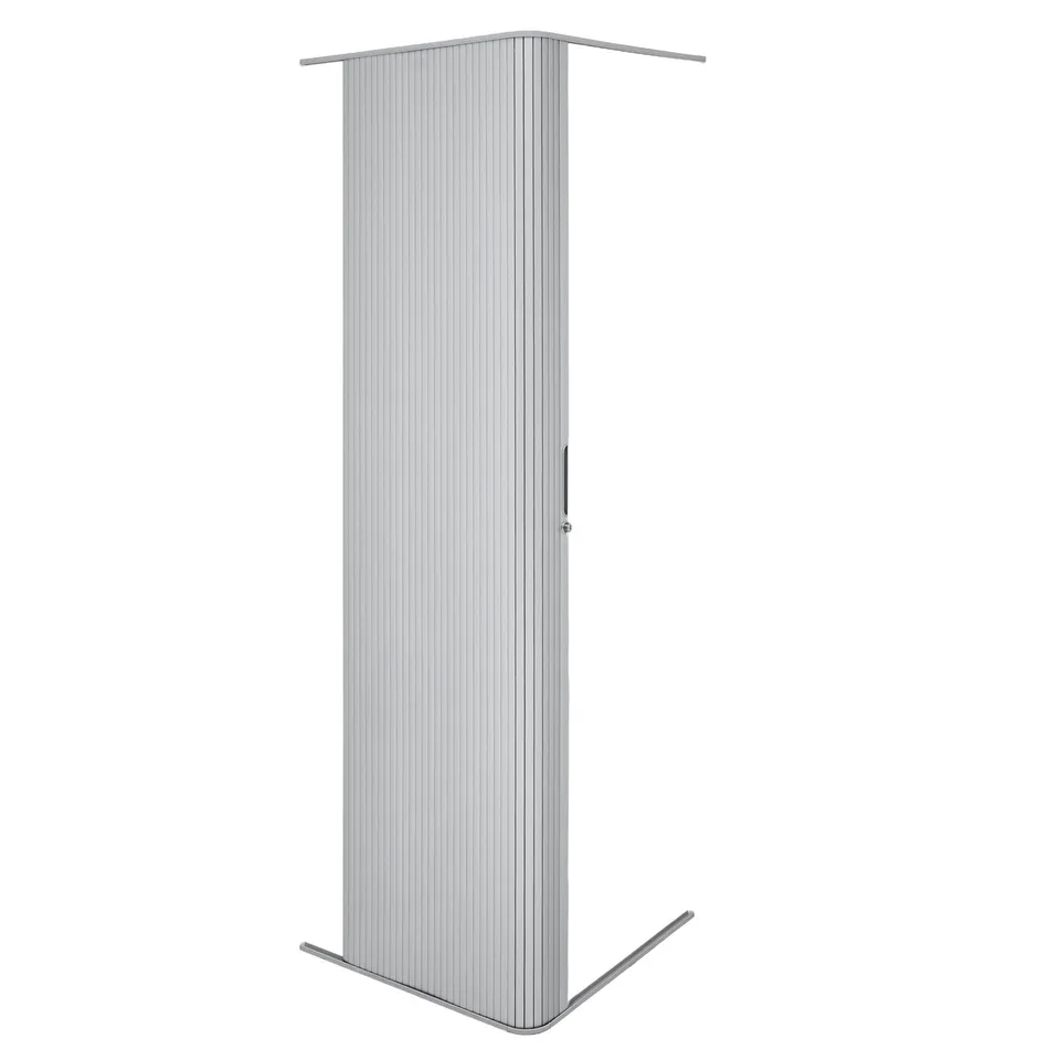 Q-Rax Porta a Soffietto Doccia Grigia 200x60cm Camper