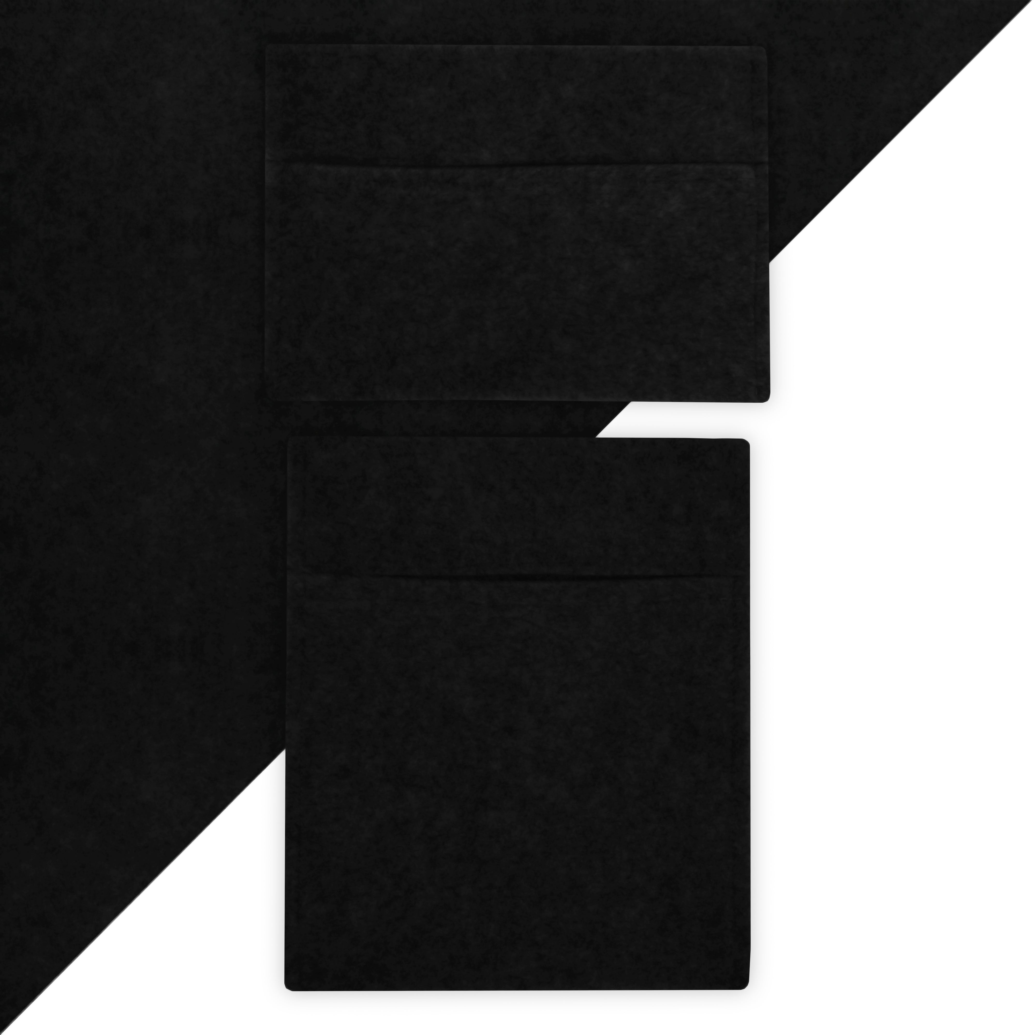 Q-Rax Fodera Tasche Portaoggetti Furgoni Nero 5,5x2m Camper