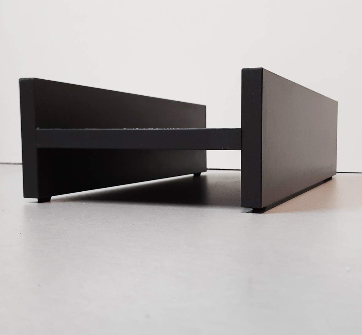 Henor Prese della CPU supporto torre legno 25x45x12 cm grafite