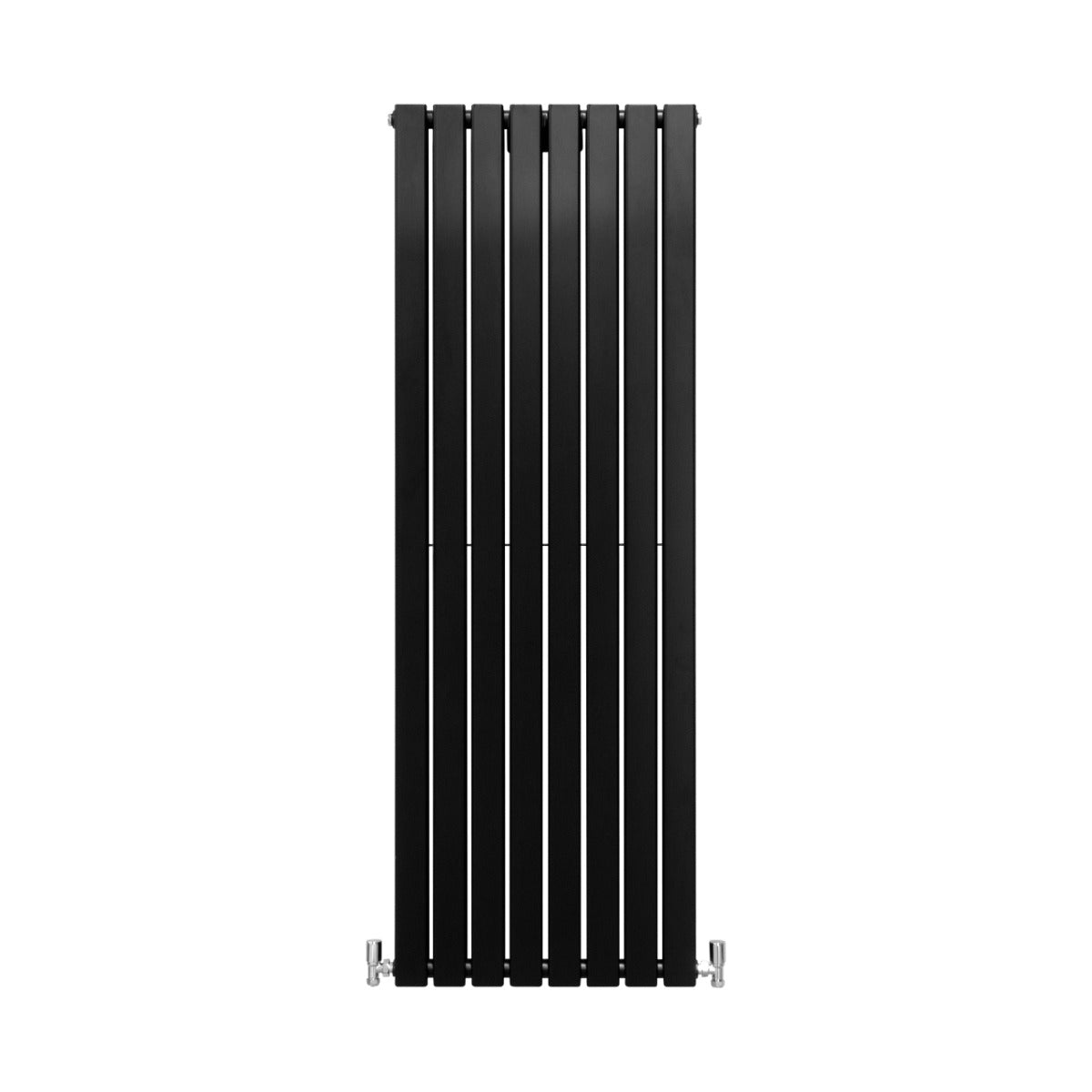 Q-Rax Radiatore Piatti Nero Opaco 160x56cm Doppio Strato