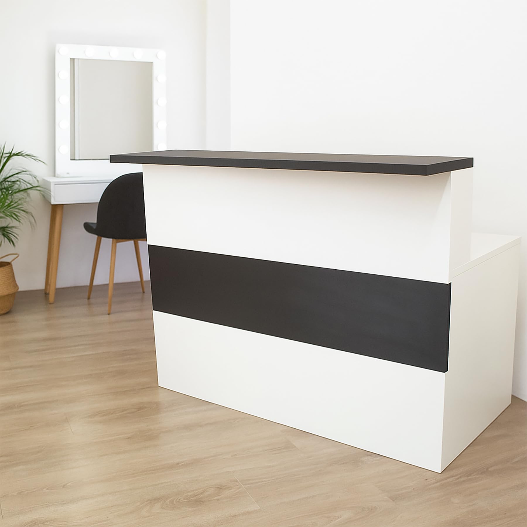 Henor Cidacos 140 Bancone Reception Bianco Grafite Ufficio