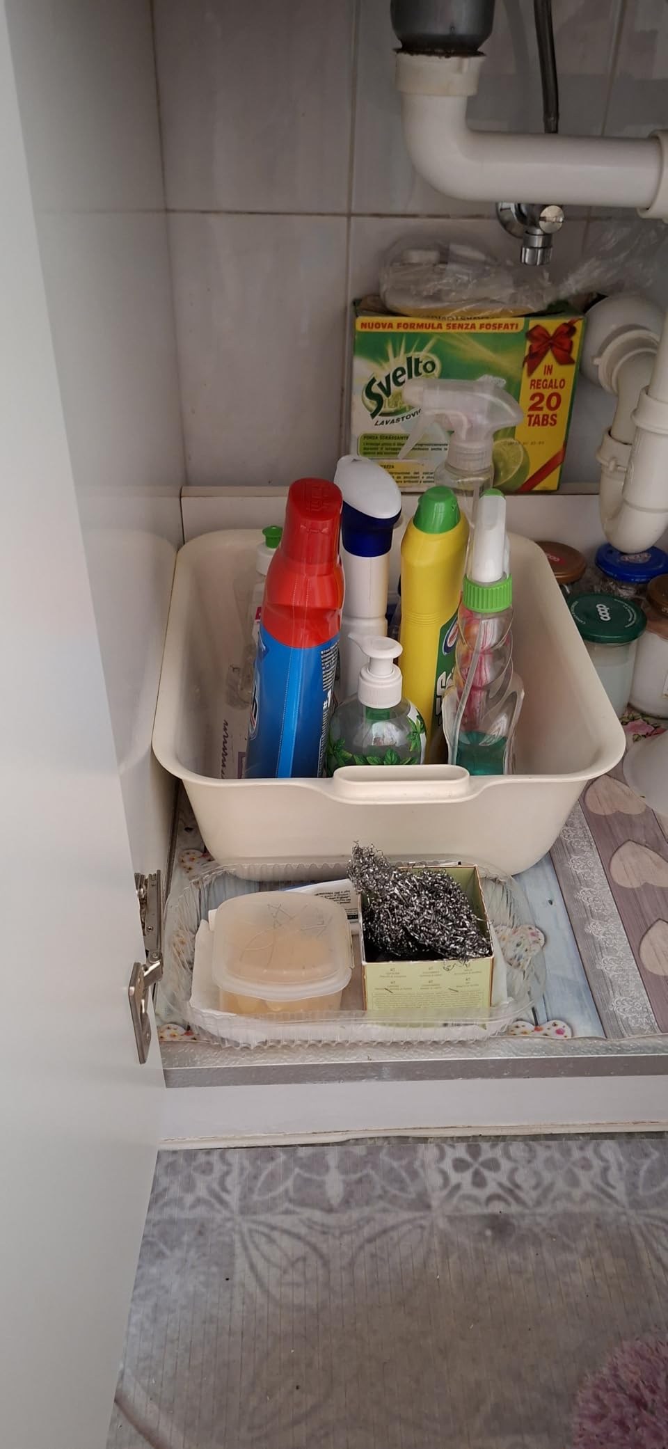 Meltrck Organizer Sottolavello 2 Livelli 2 Pezzi con Ganci