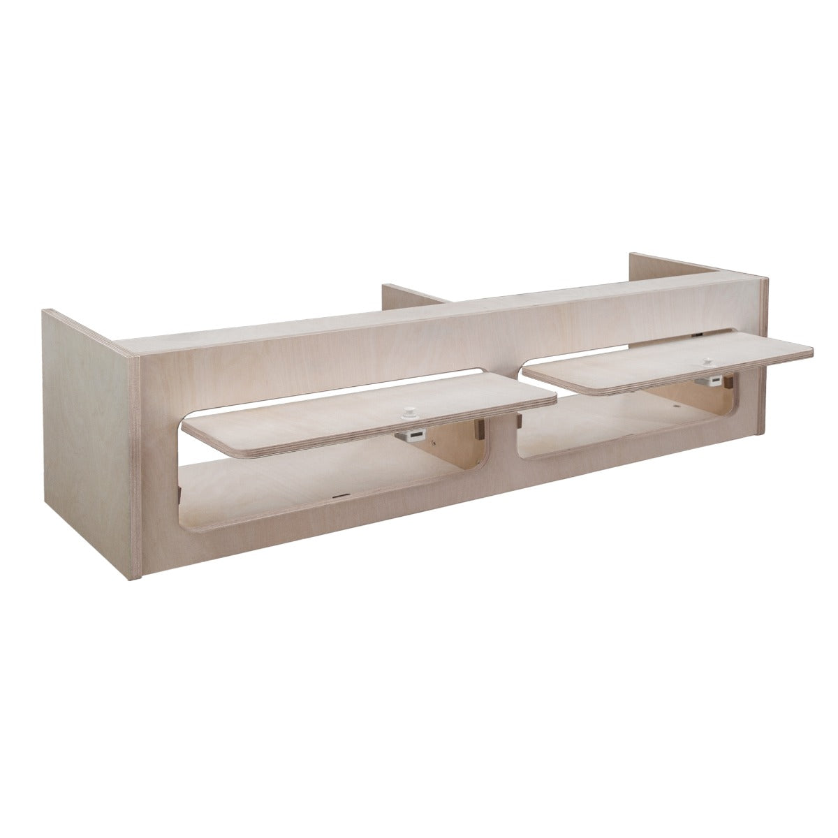 Q-Rax 120x30x30 cm armadio camper pensile in compensato 2 ante