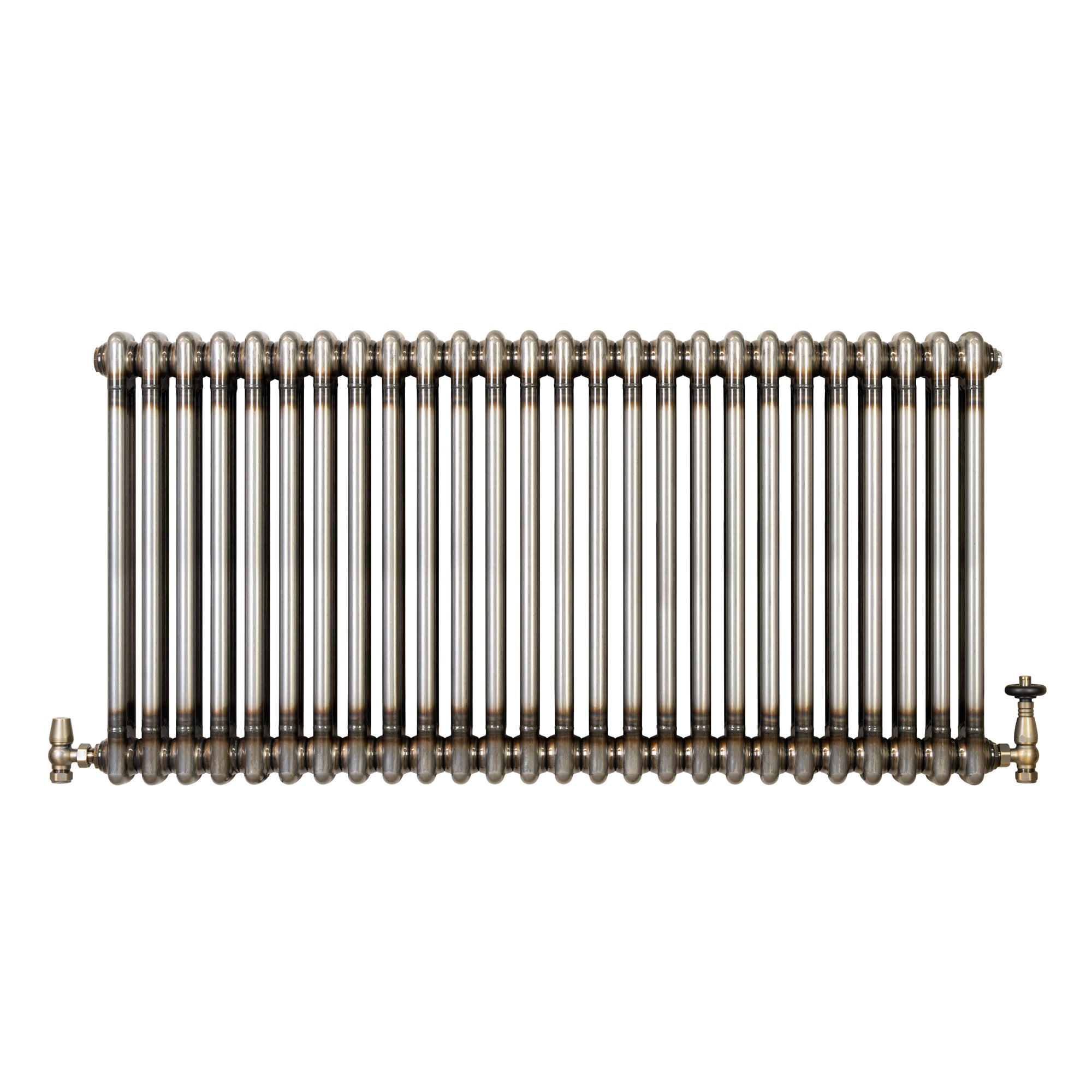 Q-Rax Radiatore Tradizionale 2 Colonne 600x1190 Metallo Grezzo