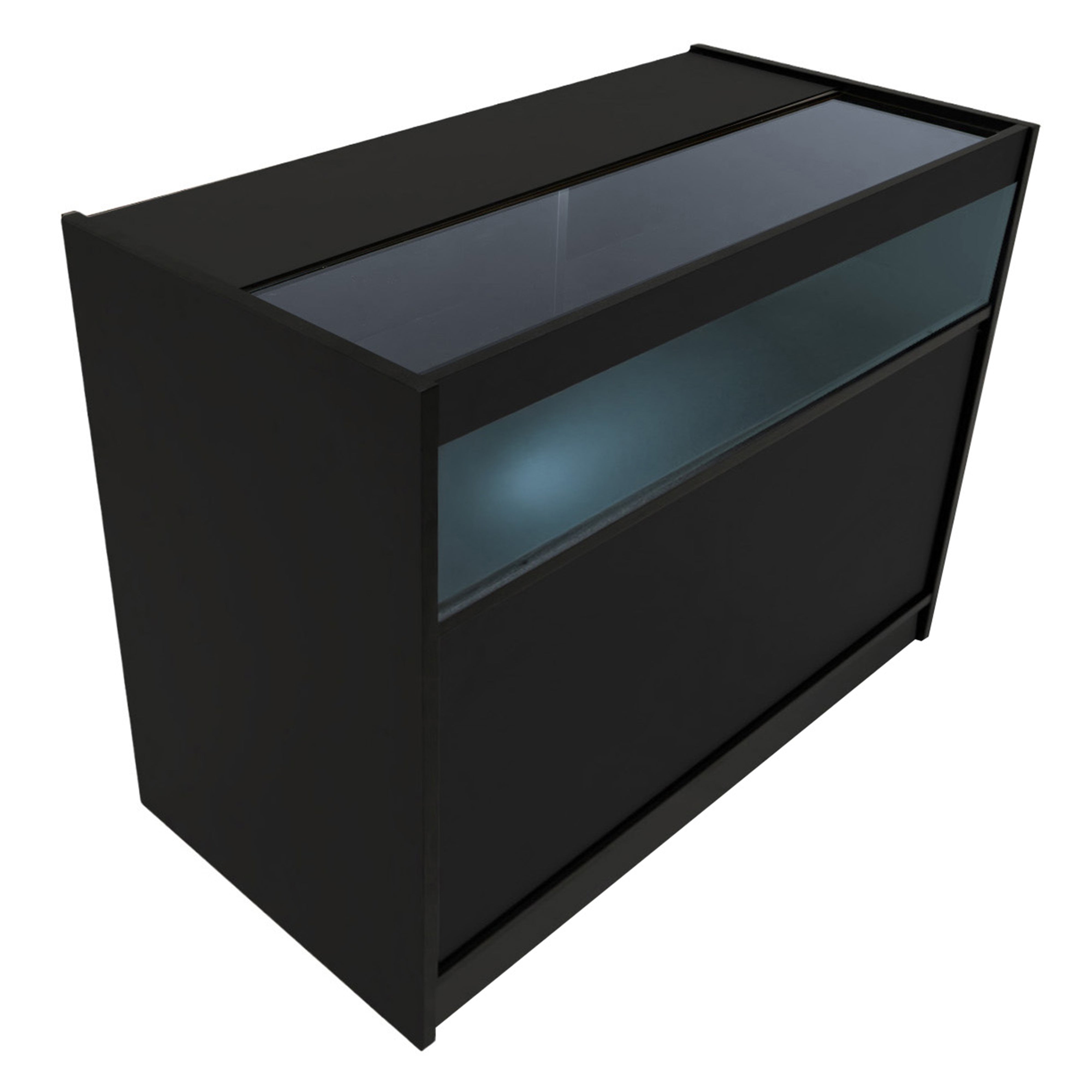 Q-Rax Banconi da Negozio Set Hyperion LED K1200 B1200 Nero