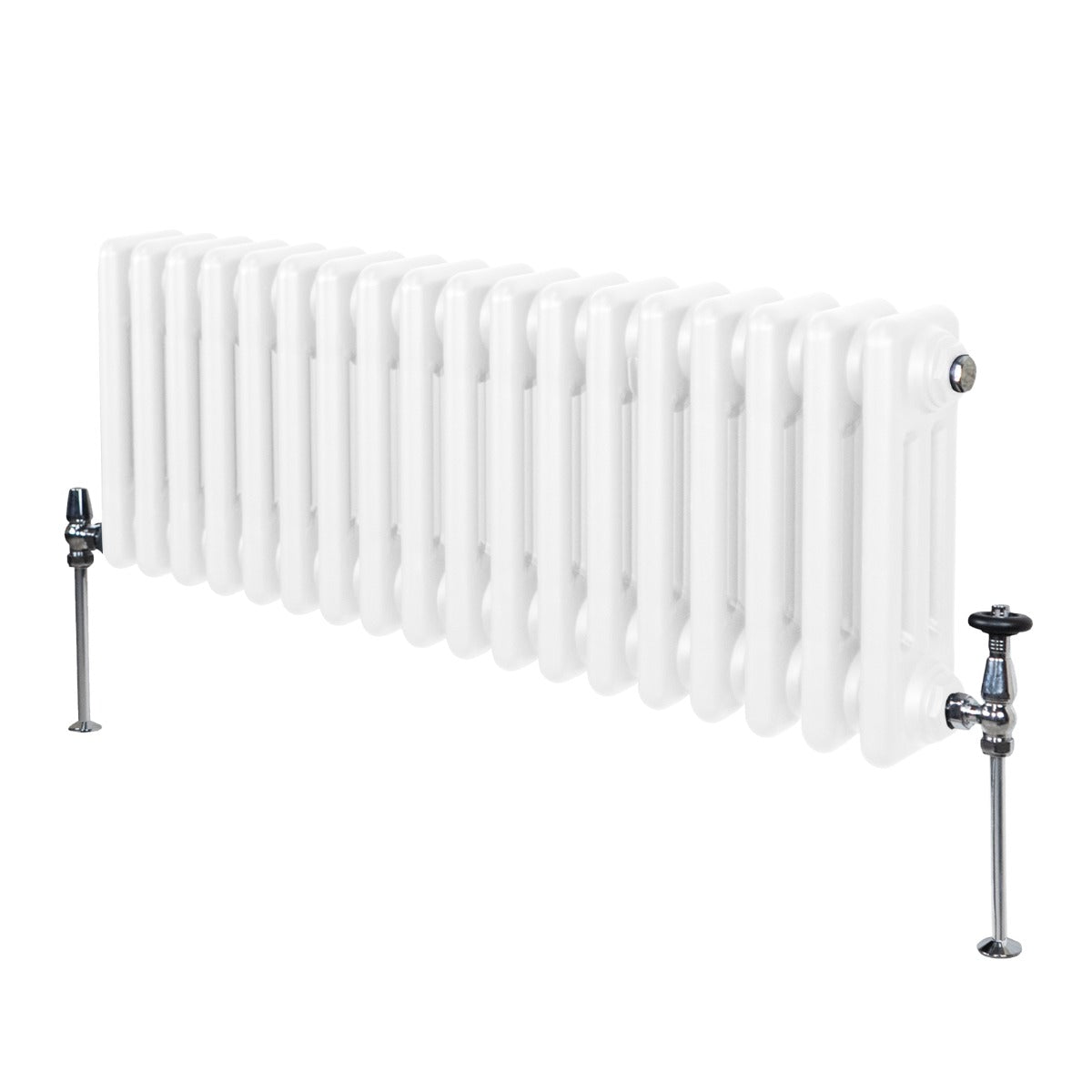 Q-Rax Radiatore Tradizionale 3 Colonne 300x832mm Bianco