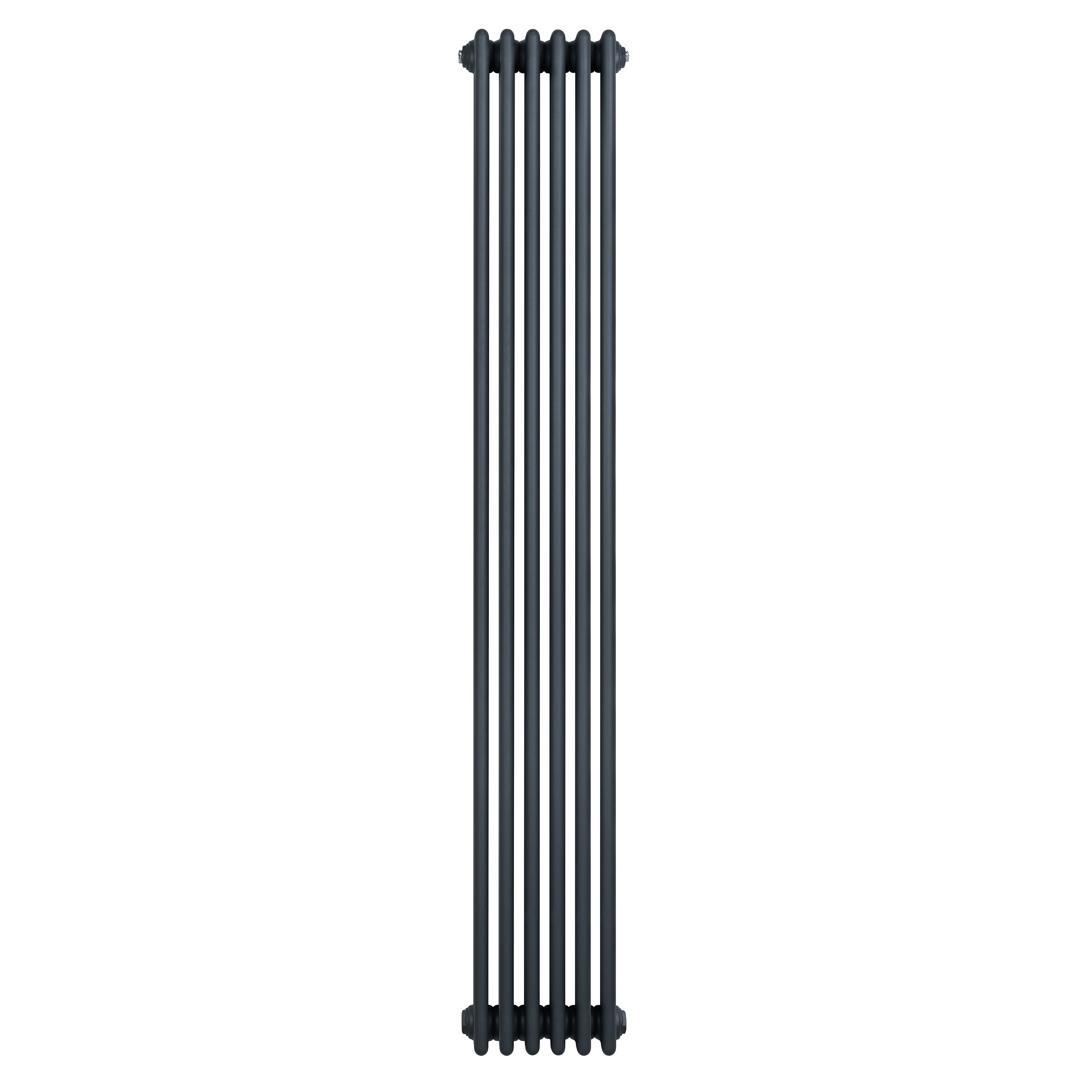Q-Rax Tradizionali radiatore 4 colonne 1800x290 antracite