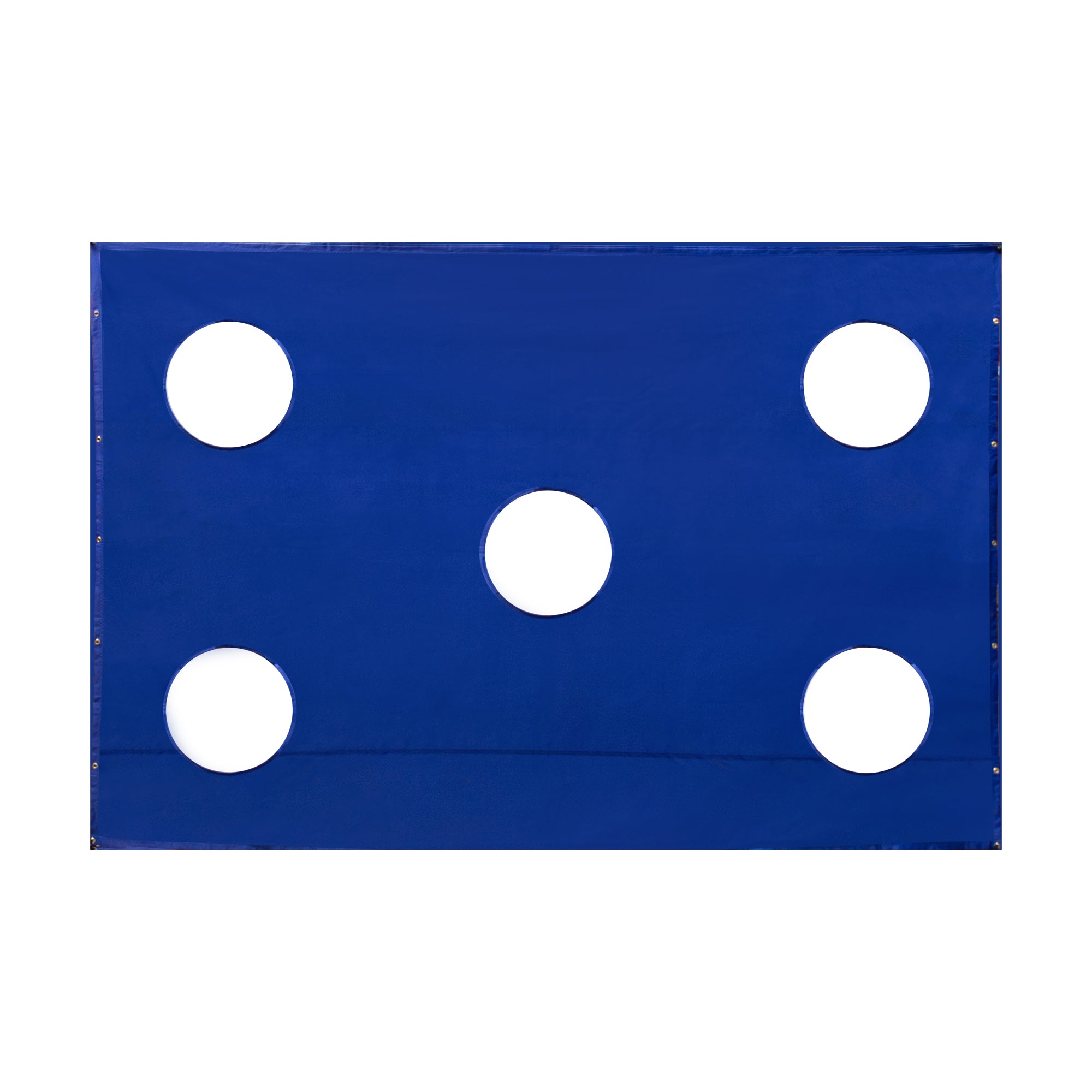 Q-Rax Foglio Bersaglio Porta Calcio 8x6 piedi telo 5 fori