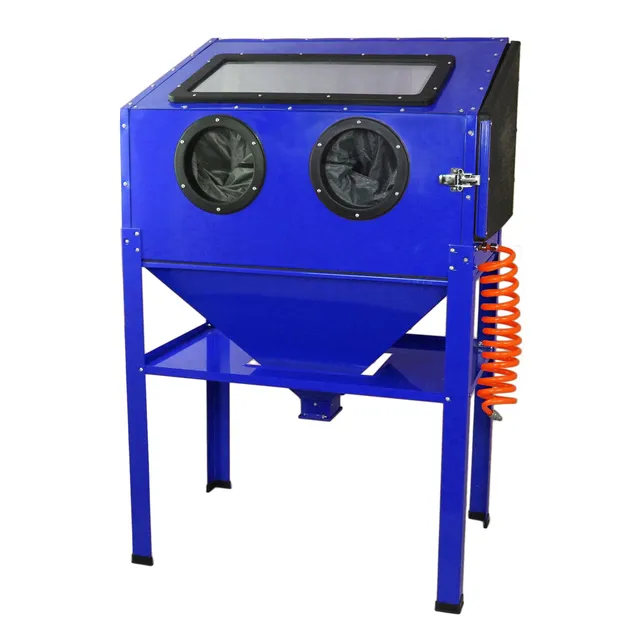 Q-Rax MaxBlast Cabina Sabbiatrice 220 Litri con LED