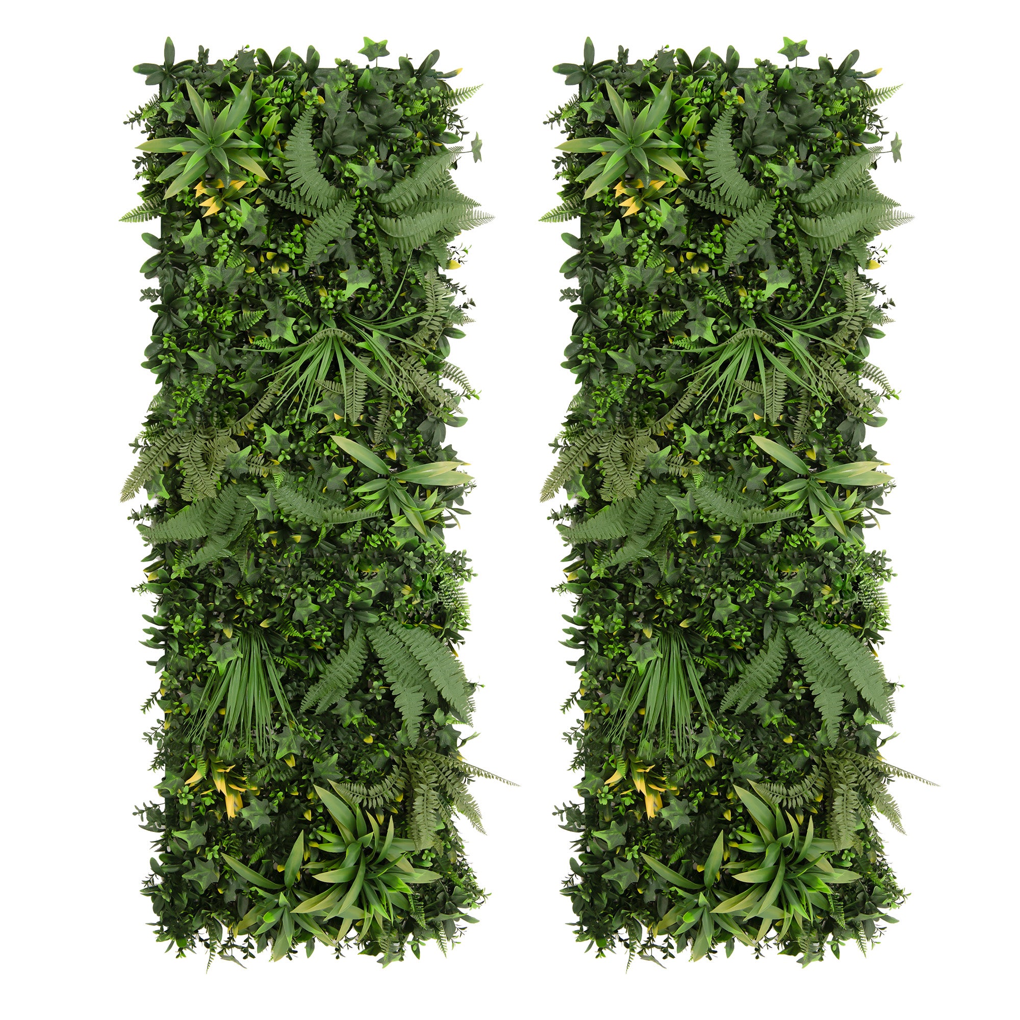 Q-Rax Ayla Pannello Vegetale Artificiale 50x150 cm set x2