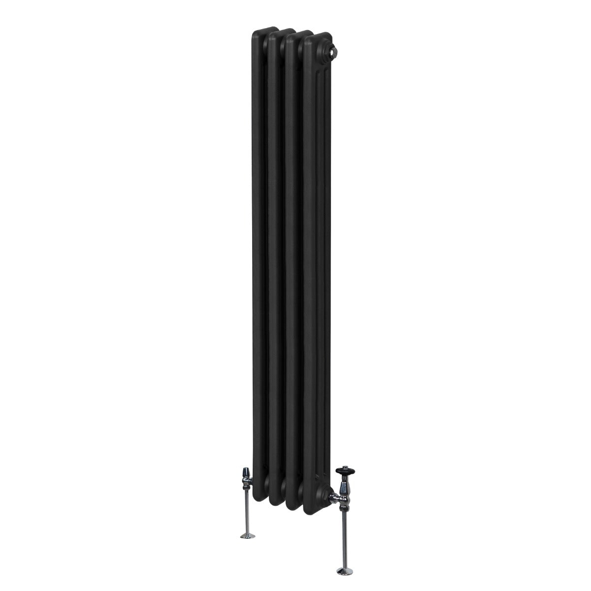 Q-Rax Radiatore 3 colonne 1800x202 mm nero acciaio