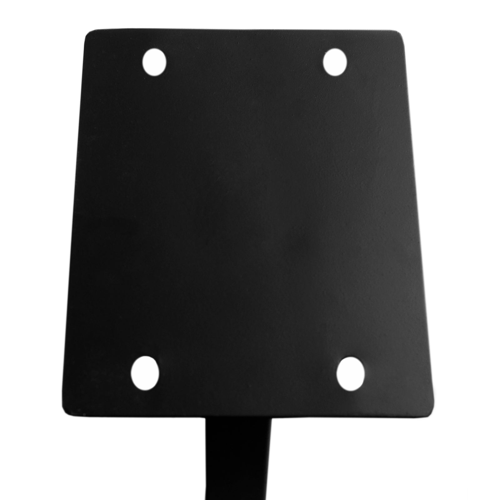 Q-Rax Piedistallo Cassetta Postale Ferro Nero 105 cm