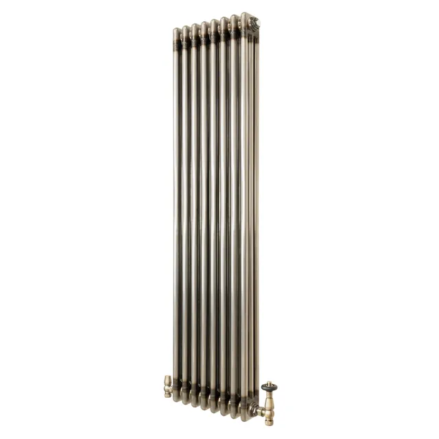 Q-Rax Radiatore Tradizionale 3 Colonne 1500x380 mm Metallo Grezzo termo