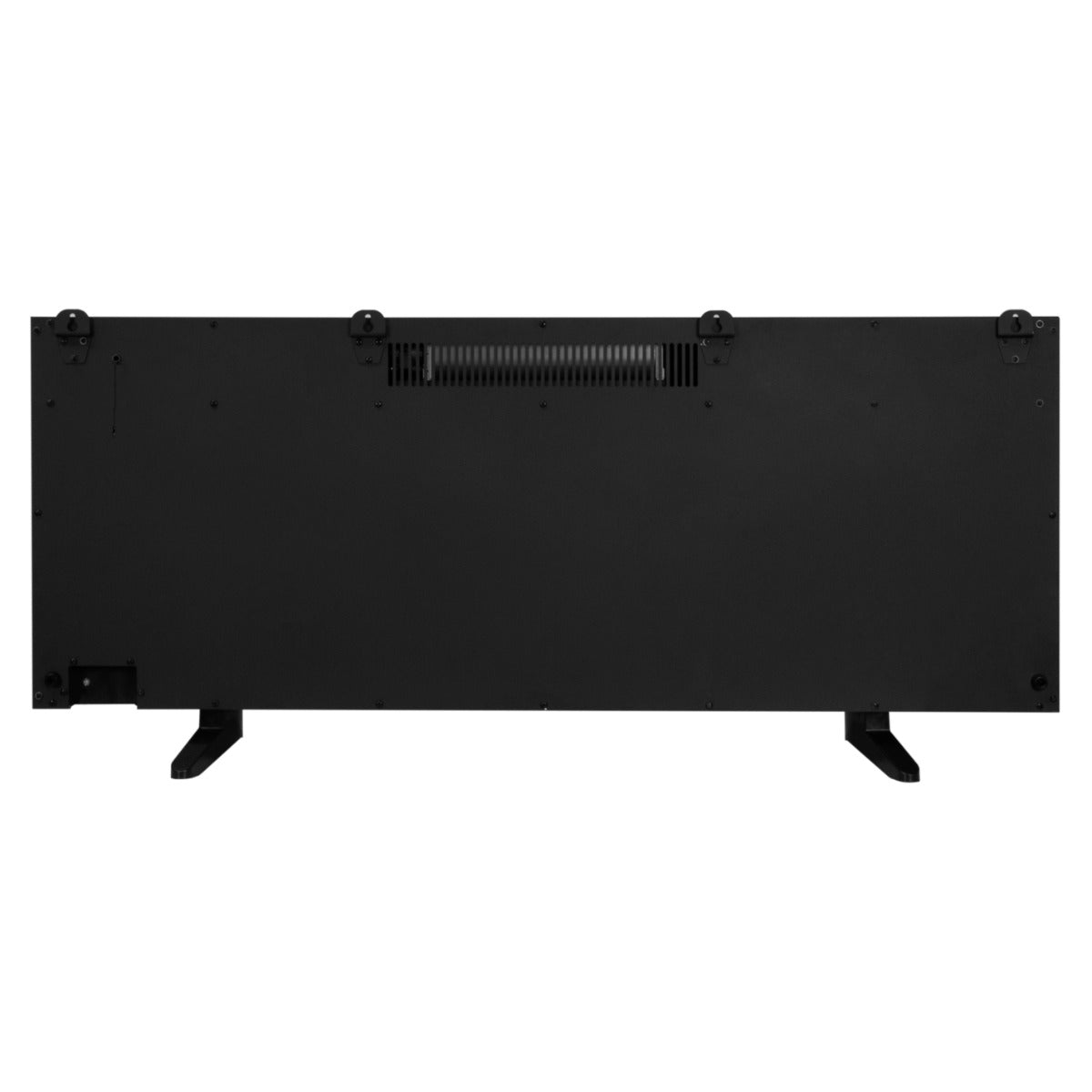 Q-Rax Caminetto Elettrico Incasso 50 Pollici Nero 1850W