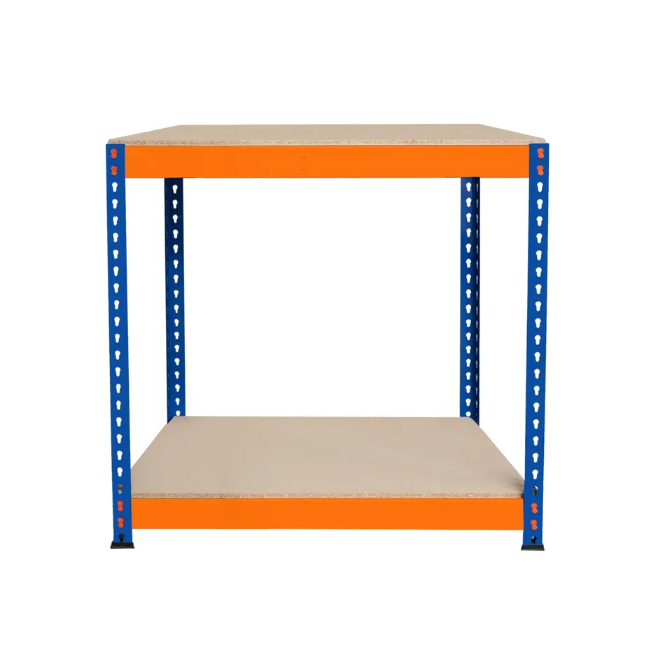 Q-Rax Scaffali da Garage S-Rax Banco 90x45x90 2 Ripiani