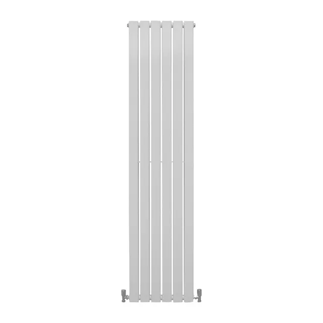 Q-Rax Pannelli Piatti 180x42cm Radiatore Bianco Lucido Acciaio