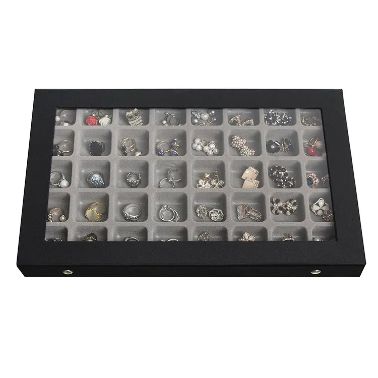 Jackcube Design Scatola Portagioie 40 Scomparti Coperchio Acrilico