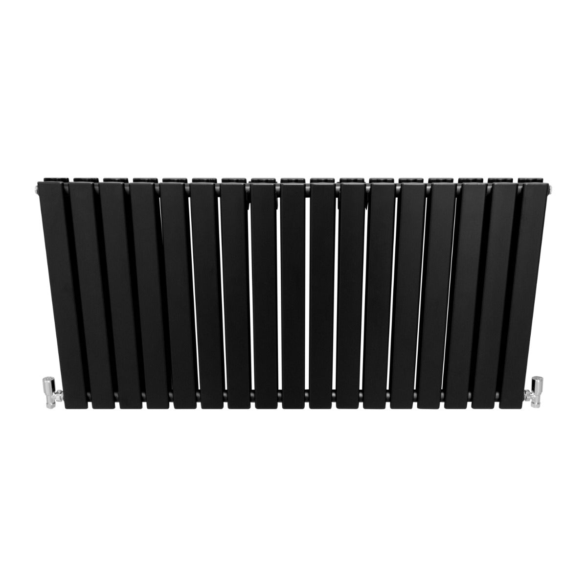Q-Rax Radiatori a Pannelli Piatti 60x119 cm Termosifone Nero Opaco