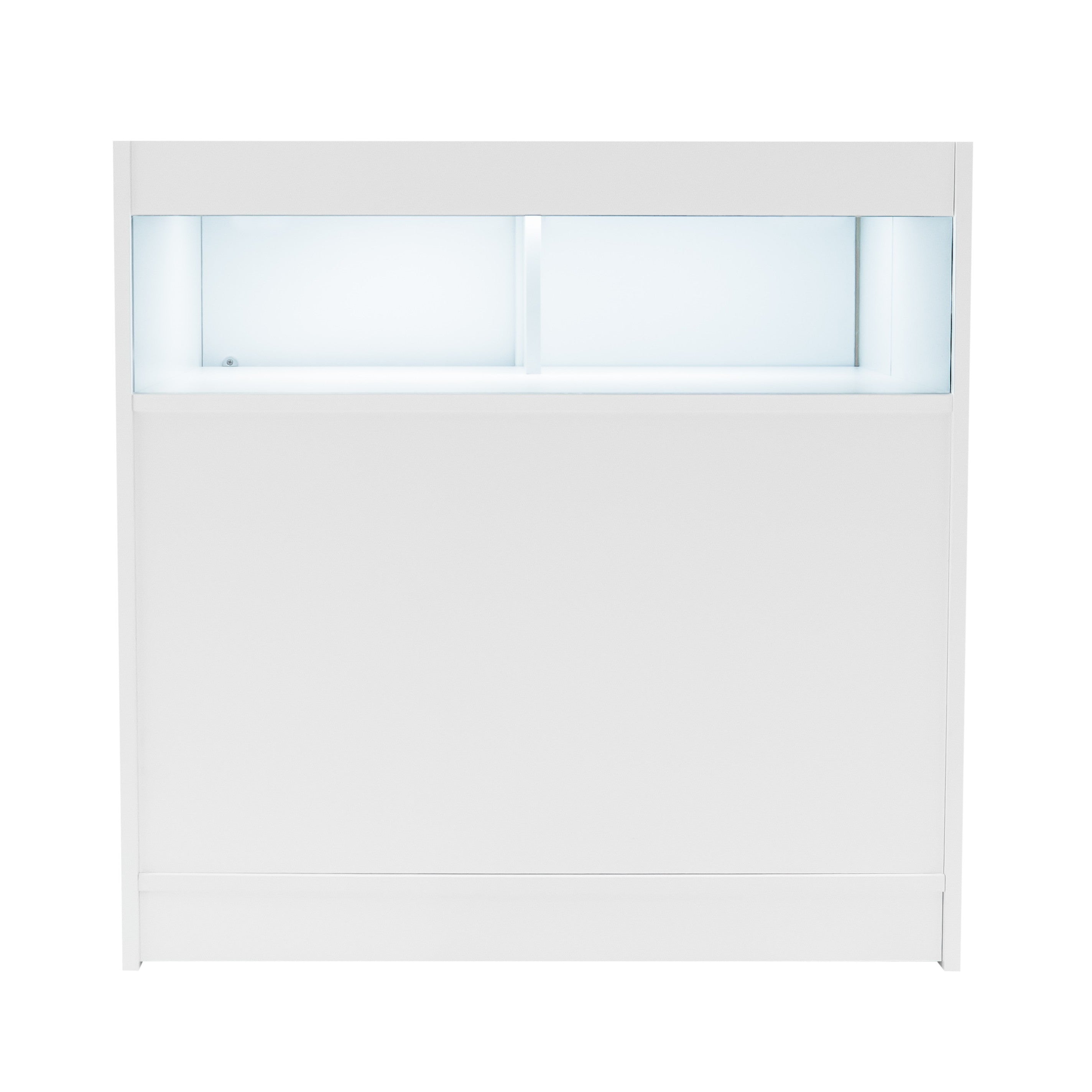 Q-Rax B900 bancone da negozio bianco LED vetrina