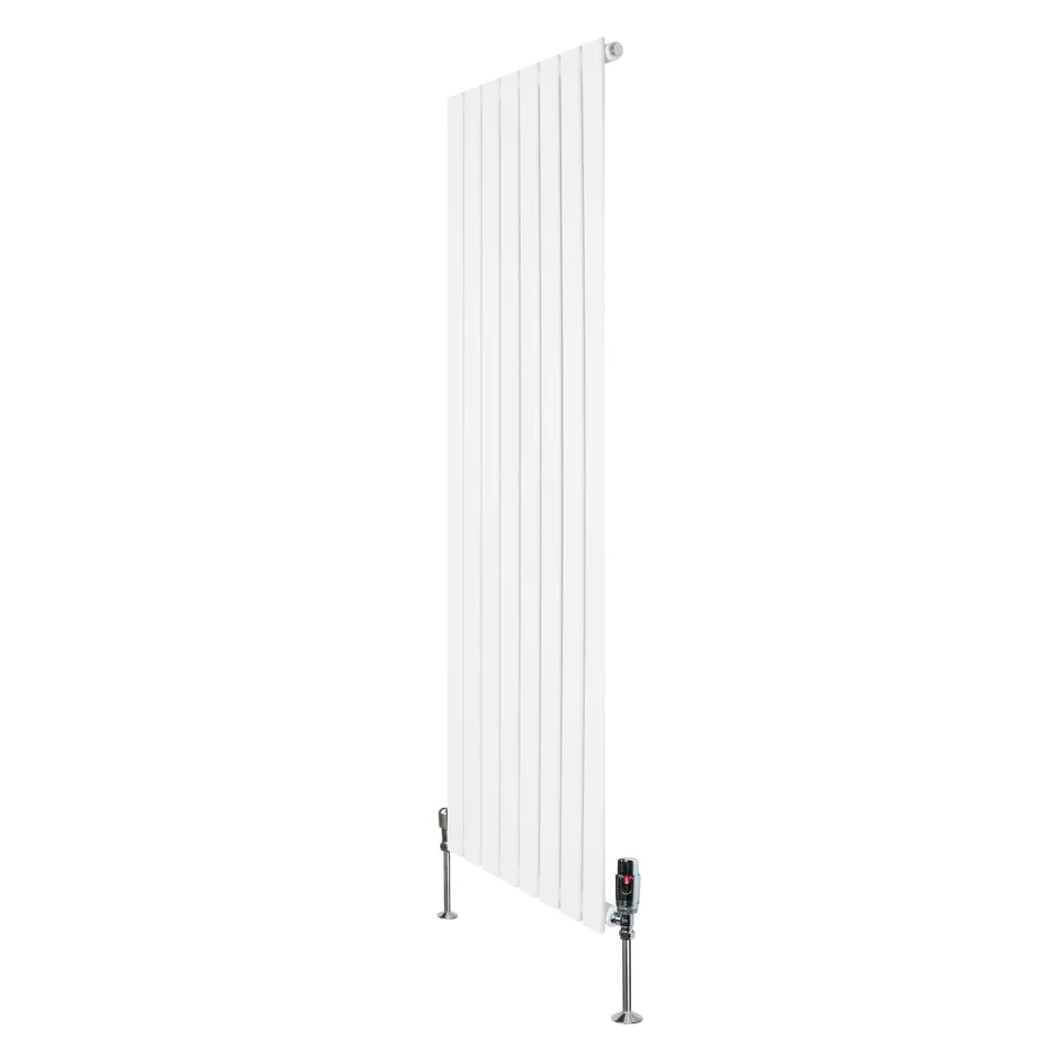 Q-Rax Pannelli Piatti radiatore piatto 1600x560 bianco valvole