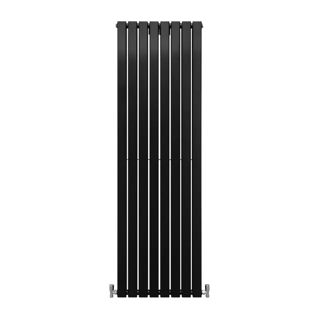 Q-Rax Radiatori a Pannelli Piatti 180x56 cm Termosifone Nero Opaco