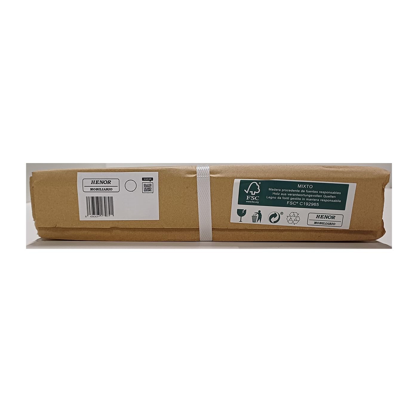 Henor Appendiabiti pino naturale 80 cm 7 ganci rustico