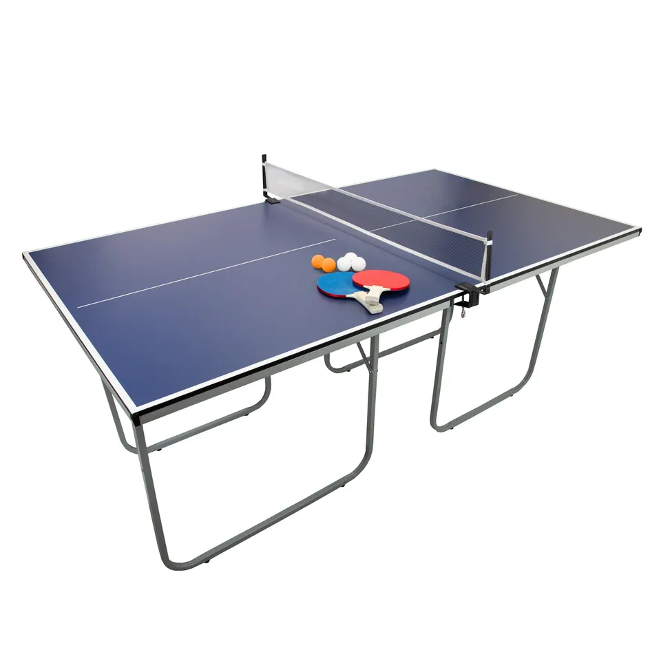Q-Rax Tavolo ping pong pieghevole MDF con accessori