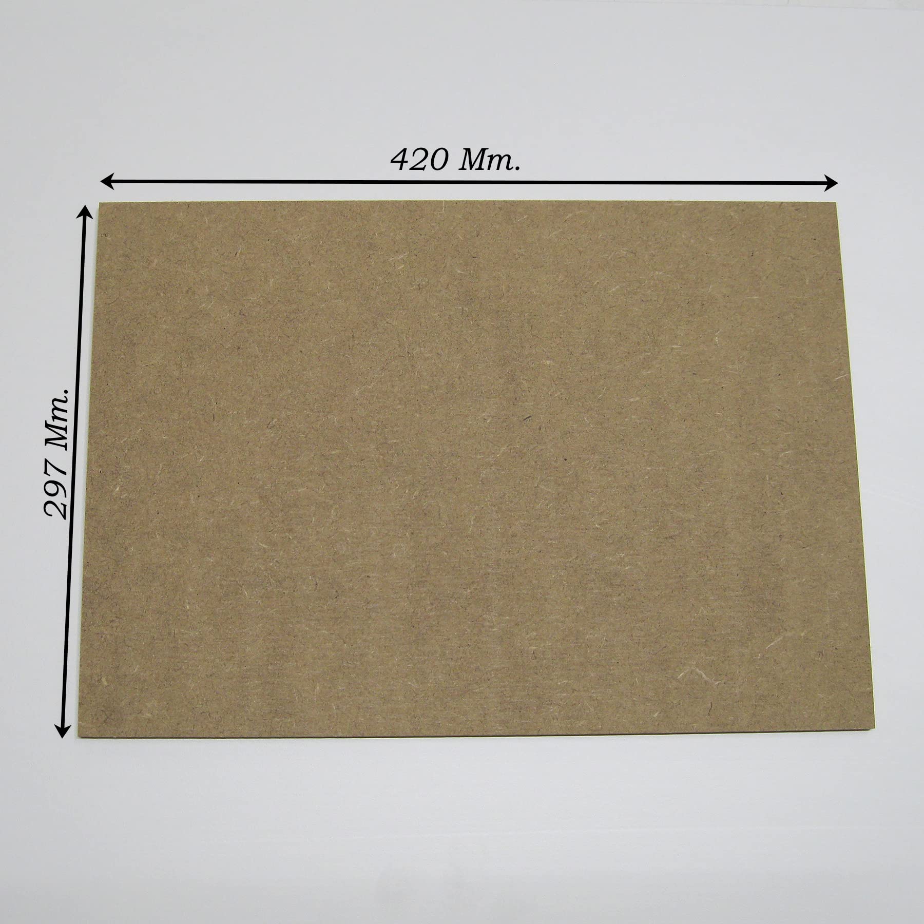 Henor Tavoli Ruote o Gambe pannelli MDF 5xA3 420x297x5 mm bricolage