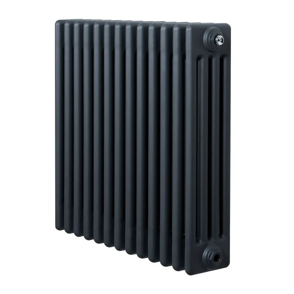 Q-Rax Radiatore Tradizionale 4 Colonne 600x605 mm Antracite