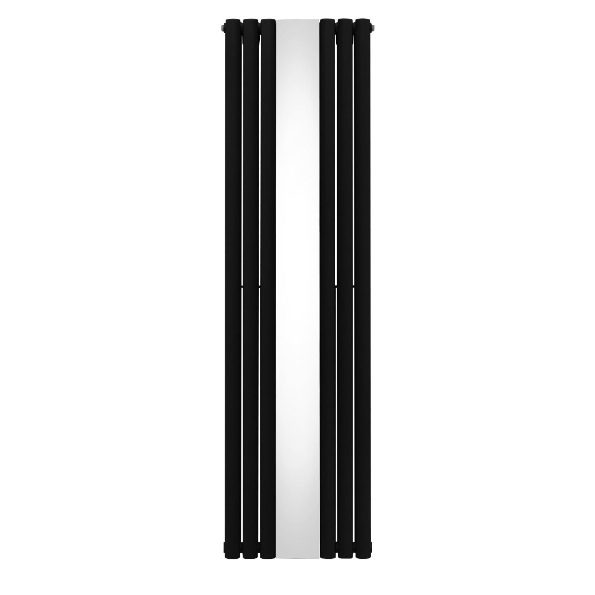 Q-Rax Radiatore Ovali Specchio 1800x500 Nero