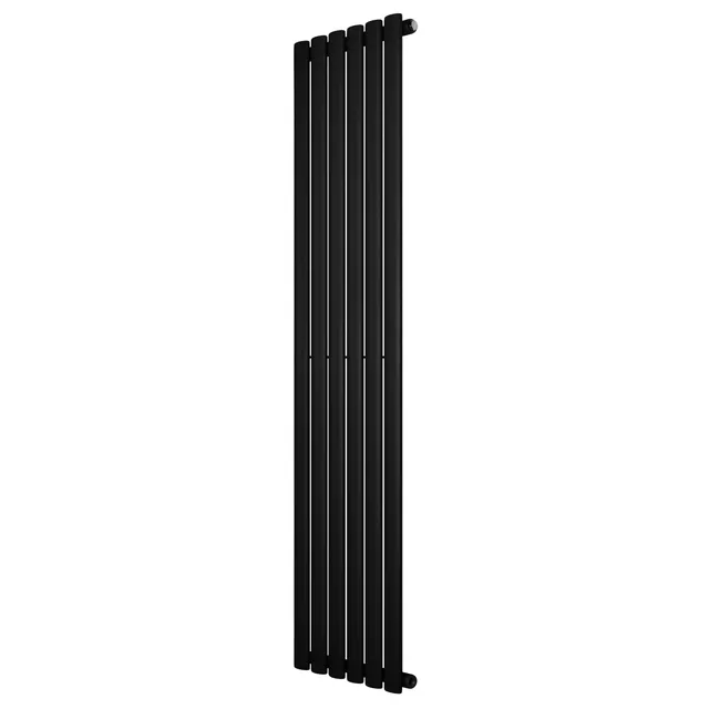 Q-Rax Radiatore Colonna Singola Ovale 1600x360 Nero 2881 BTU