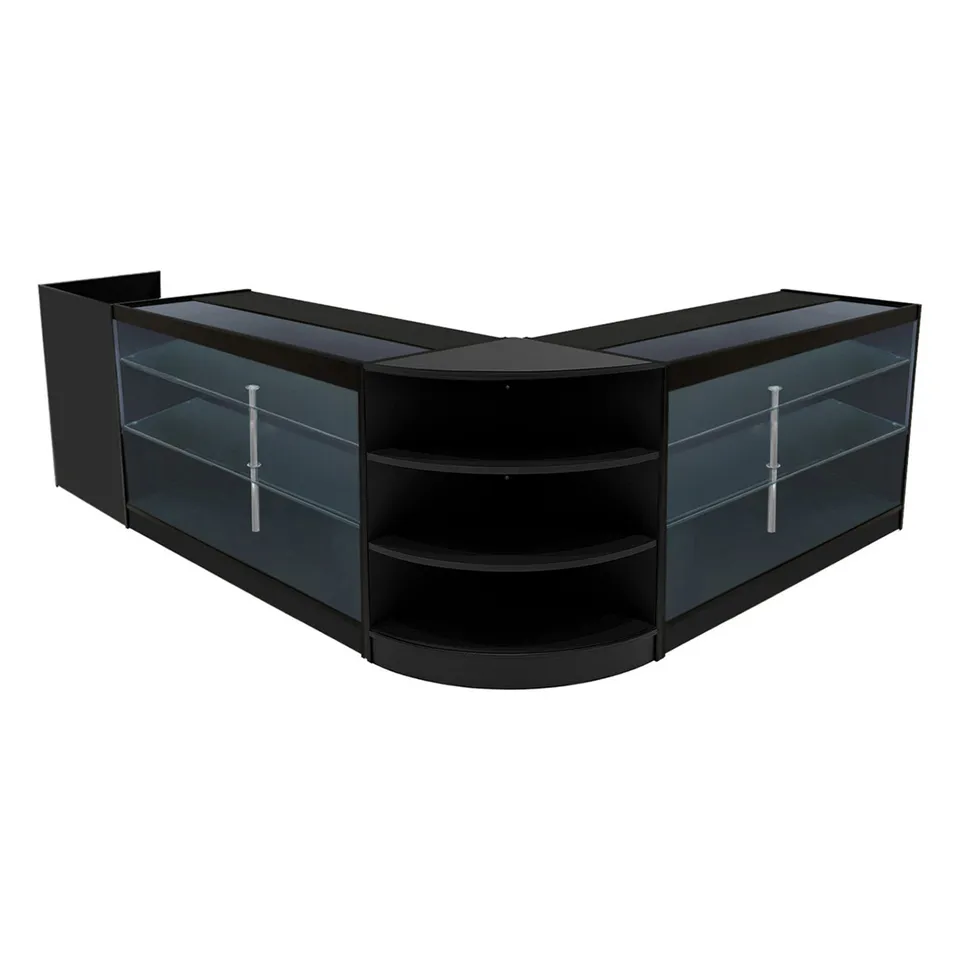 Q-Rax Banconi Negozio Set Astro LED Nero K1500 LM60 TB60