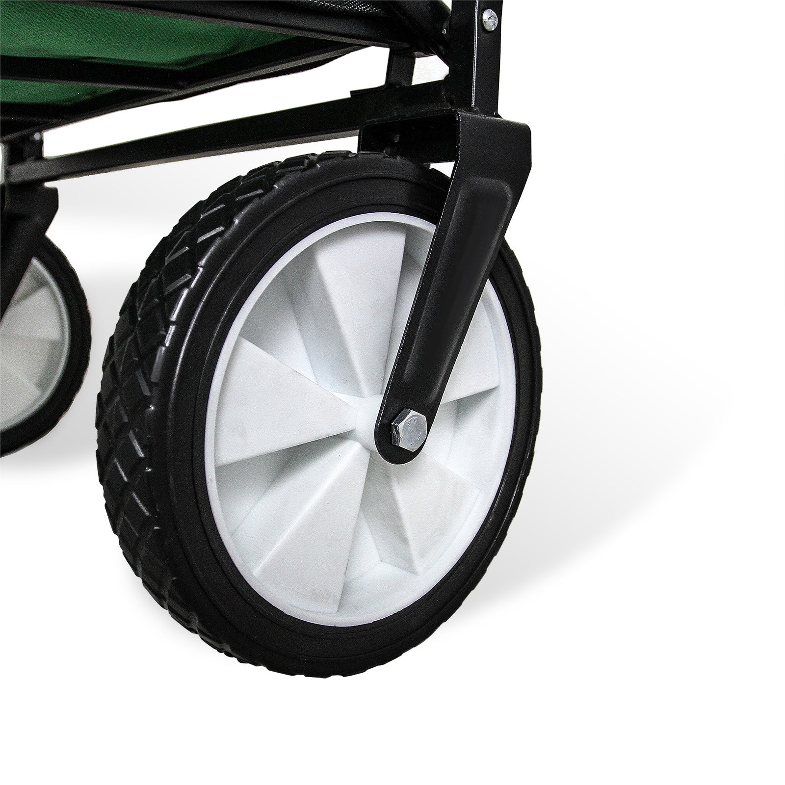 Q-Rax Commercio Artigianato Carrello Pieghevole Verde 70kg