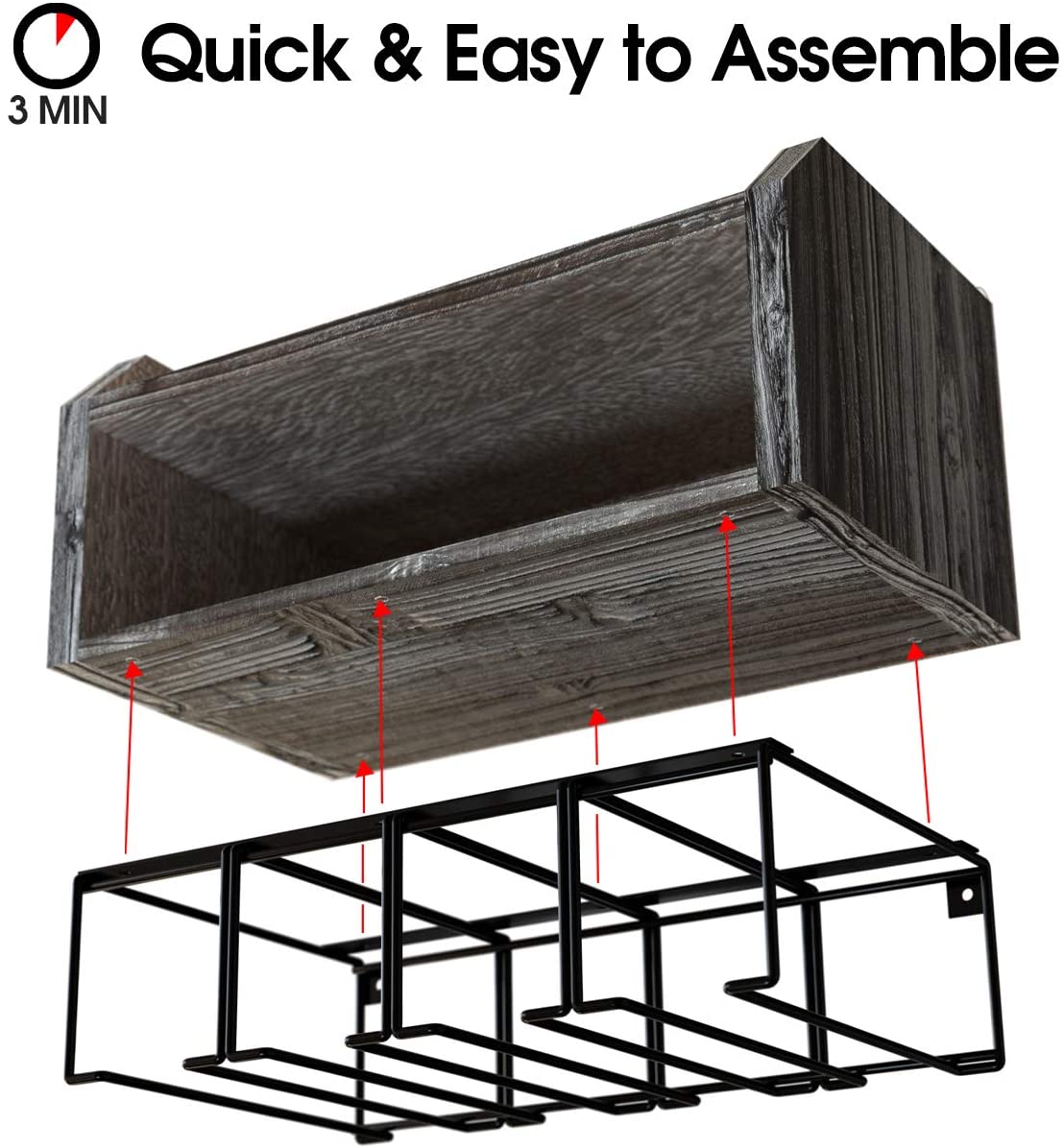 Jackcube Design Equipment Storage Scaffale 2 Ripiani 4 Trapani
