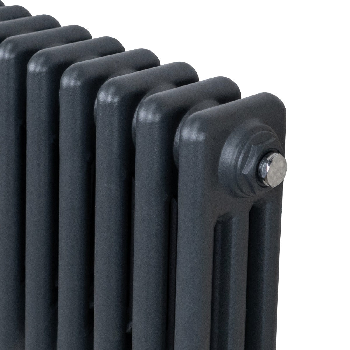 Q-Rax Radiatore 3 Colonne Antracite 600x1192mm Acciaio