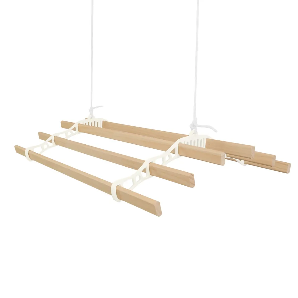 Q-Rax Stendibiancheria Soffitto Puleggia 0,9 m Avorio