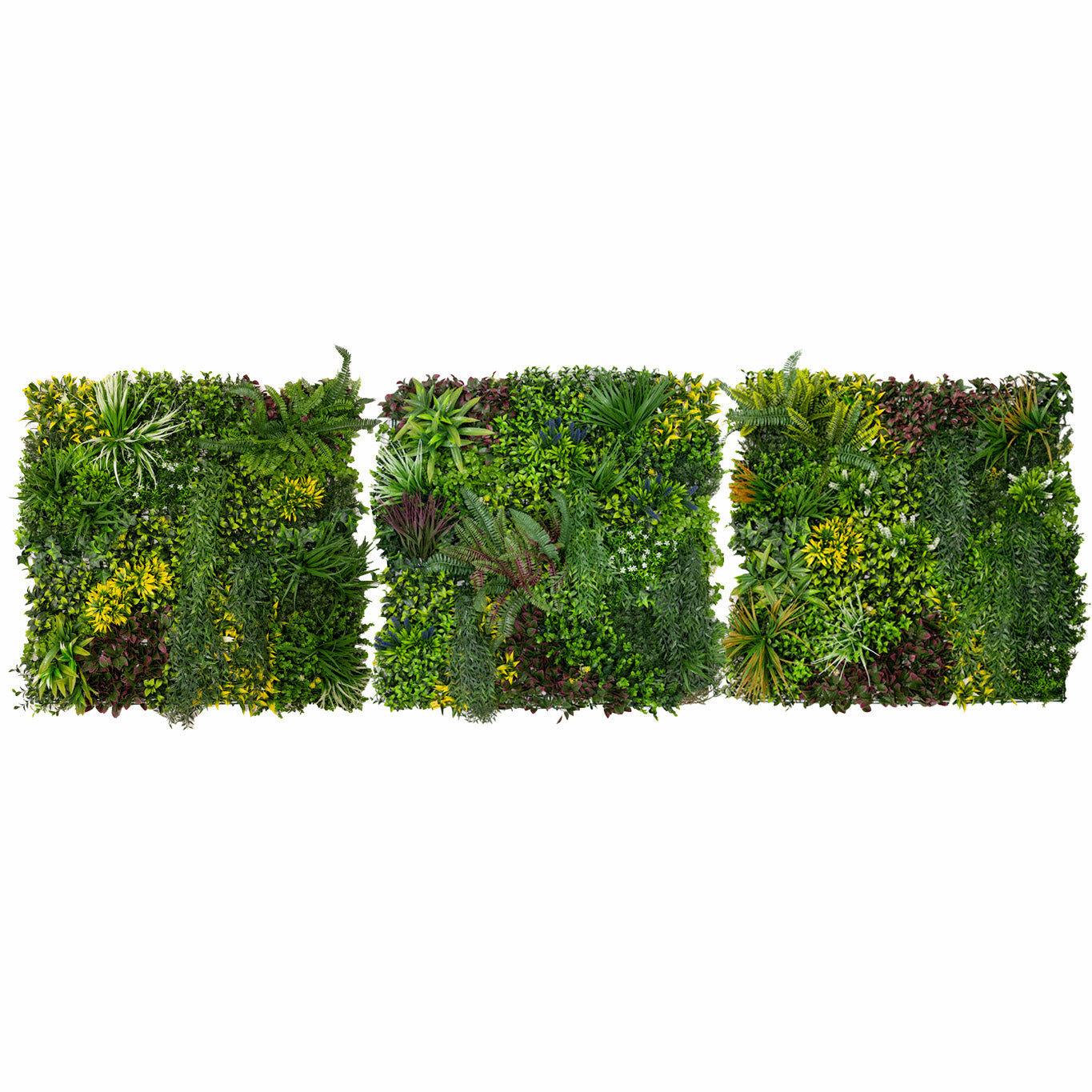 Q-Rax Cassia Piastrelle Parete Verde 100x100 cm 3 Pezzi UV