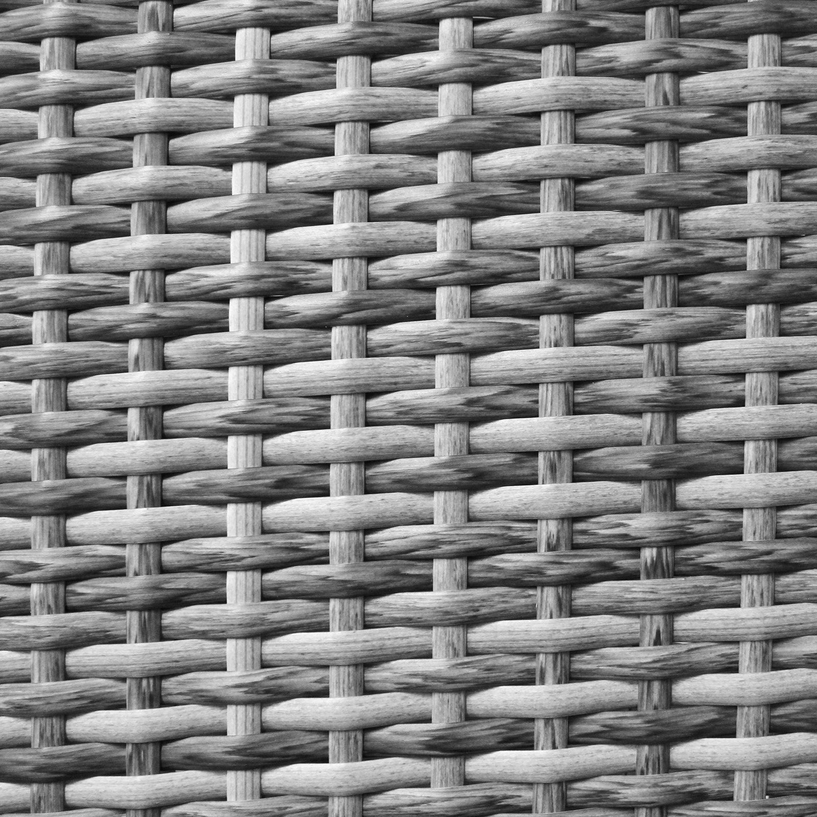 Q-Rax Jardí Set Bistro Giardino Polyrattan 2 Poltrone Tavolino