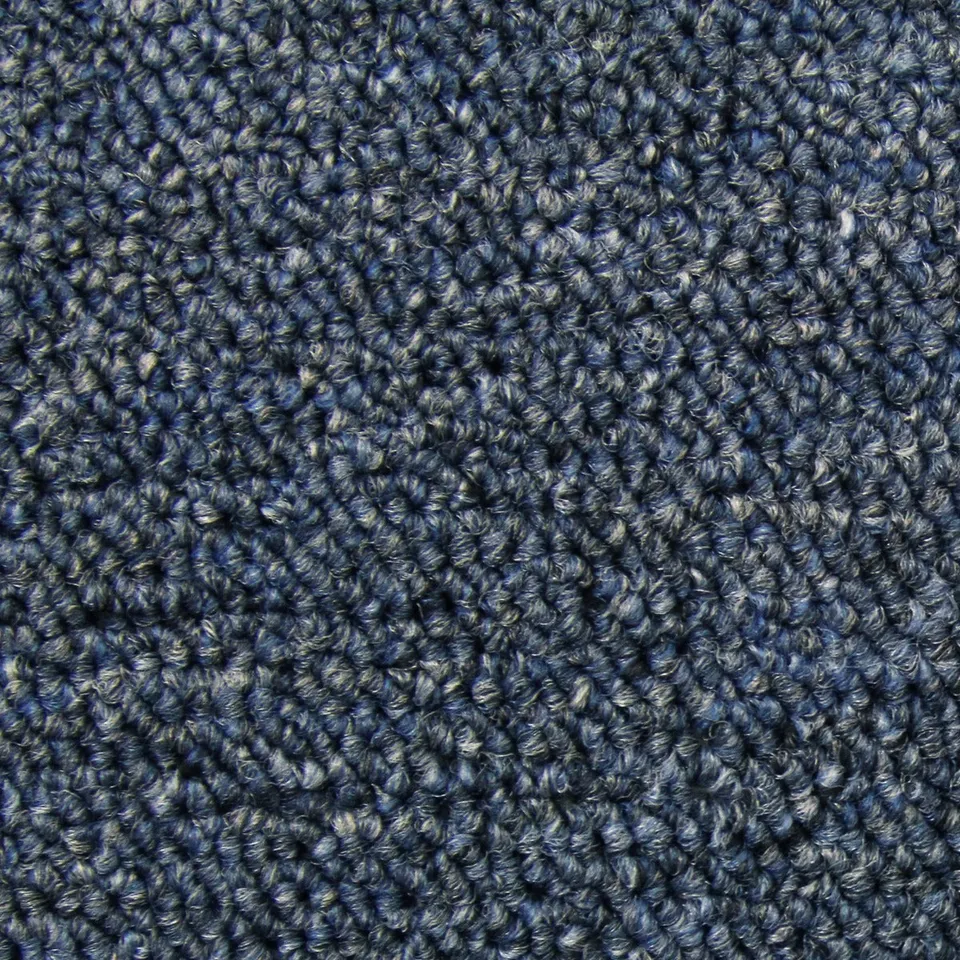 Q-Rax Storm Blue 40 piastrelle moquette 10m2 blu tempesta